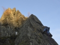 Der Kirchfels ist beliebter Kletter-Spot